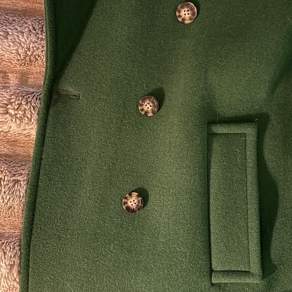 Michael Kors BOUTIQUE.
  NWT luxurious emerald oversized coat
Size S - Picture 4 of 7